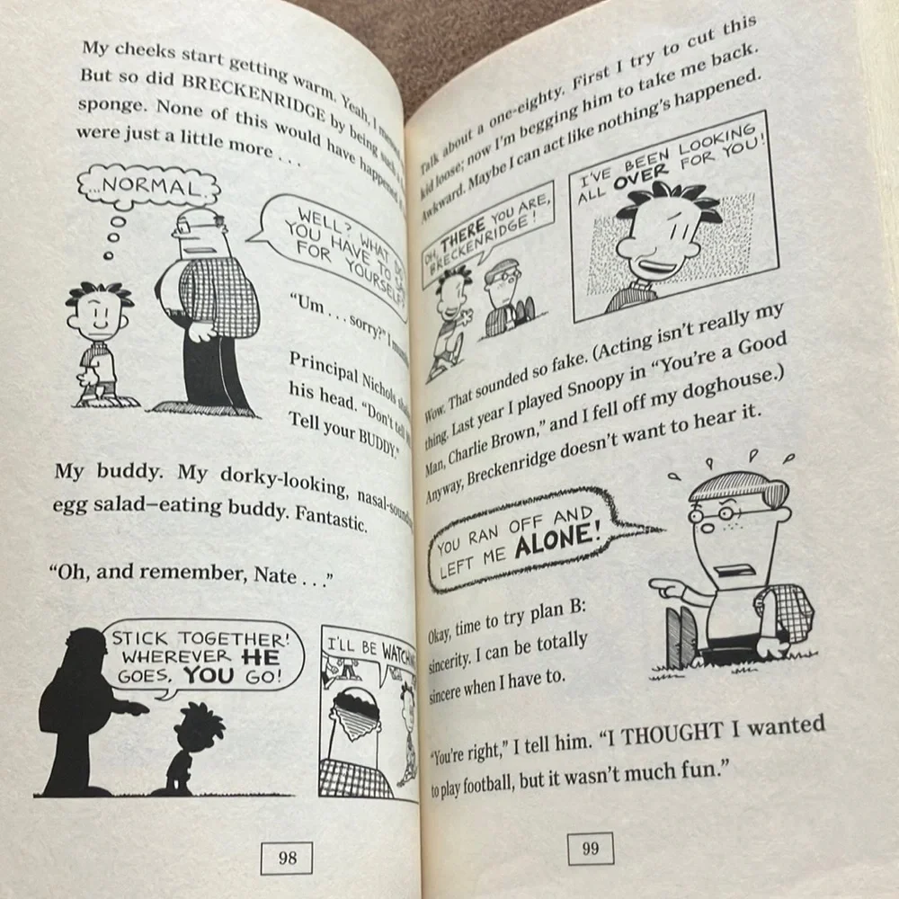Big‎ Nate Lives It Up Book - Hardcover